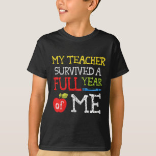 Kinder lustig letzten Schultag für Jungen Mädchen T-Shirt