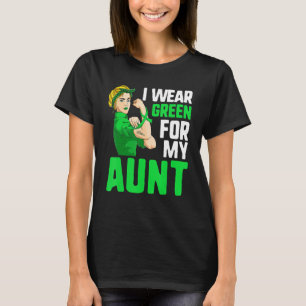 Kinder Lymphomen Bewusstsein Rosie Ich trage Grün T-Shirt