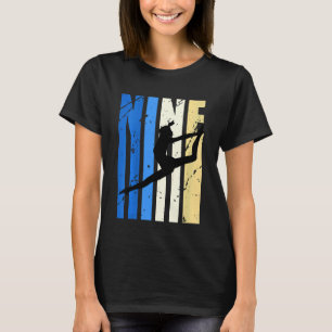 Kinder Mädchen Gymnastik 9. Geburtstag für Gymnast T-Shirt