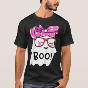 Kinder Mädchen Kleinkind glücklich Halloween Geist T-Shirt