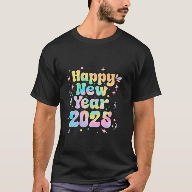 Kinder Männer Frauen Groovy Gefärbte Krawatte glüc T-Shirt (Vorderseite)