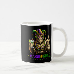 Kinder Mardi Gras Bigfoot Rock Sasquatch Kaffeetasse
