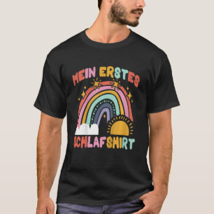 Kinder meine ersten schlafenden Regenbogen Sun Paj T-Shirt