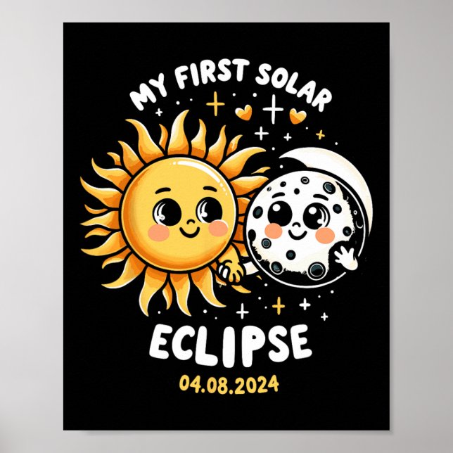 Kinder meine ersten Solar Eclipse Kindermädchen 20 Poster (Vorne)