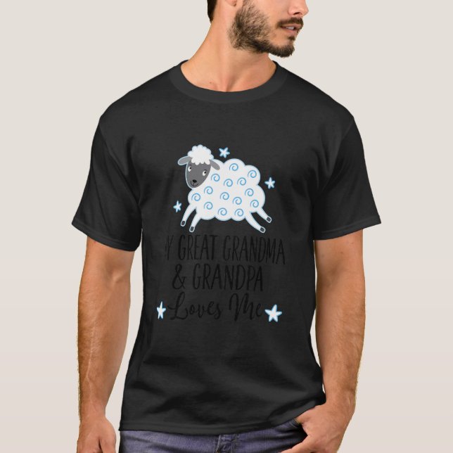Kinder Meine große Oma und Oma Liebe T-Shirt (Vorderseite)