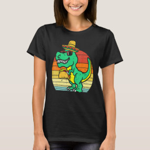 Kinder Mexiko Dino Taco Trex Kleinkind Boys Cinco T-Shirt
