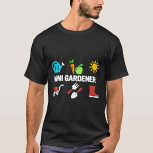 Kinder Mini Blumen Gärtner Gartenarbeit Für Garten T-Shirt