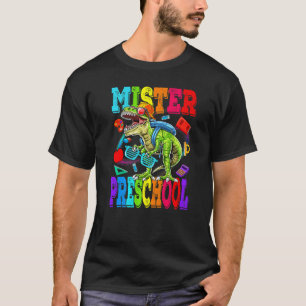 Kinder Mister Preschool Typ Monster Truck Dinosaur T-Shirt