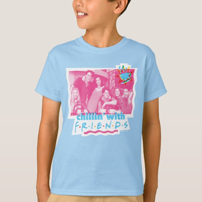 Kinder mit FRIENDS™ T-Shirt (Vorderseite)