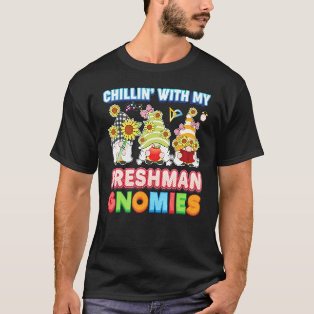 Kinder mit meinem Freshman Gnomies Lehrer Kinderst T-Shirt (Vorderseite)