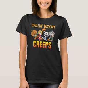 Kinder mit meinen Creeps Vampire Hexenmilch Zombie T-Shirt