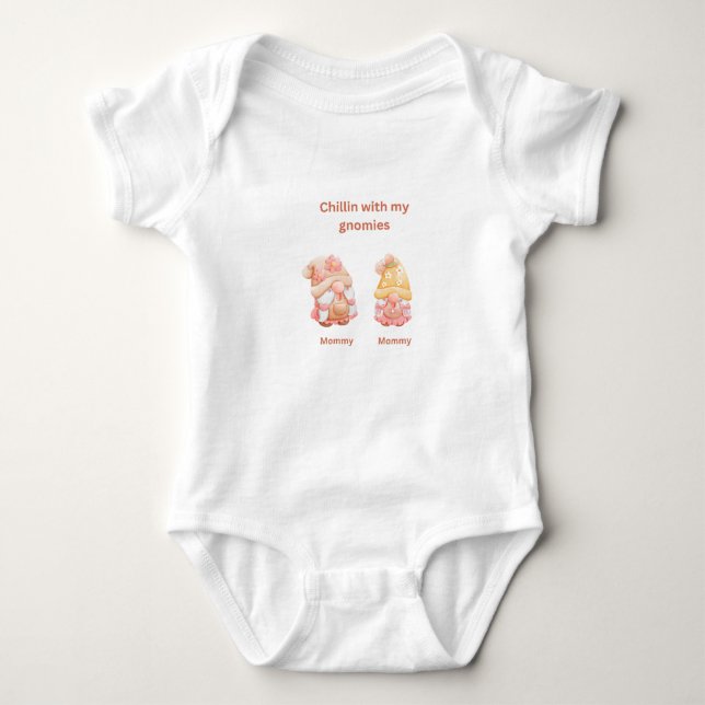 Kinder mit meinen Gnomen-Baby-Bodysuit Baby Strampler (Vorderseite)