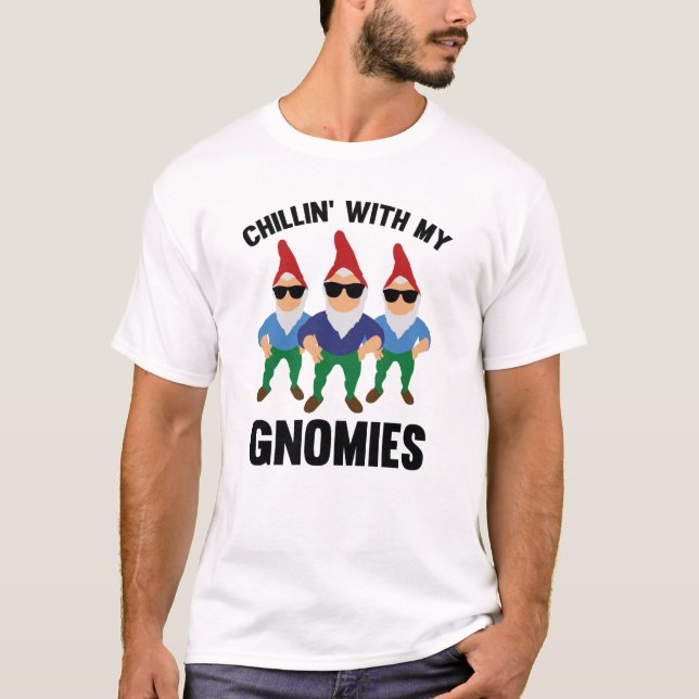 Kinder mit meinen Gnomen T-Shirt (Vorderseite)