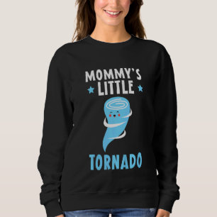 Kinder Mommy's Little Tornado Future Meteorologe M Sweatshirt