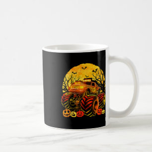 Kinder Monster LKW Halloween Kürbislaterne Boys T Kaffeetasse