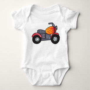 Kinder-Motorrad Baby Strampler