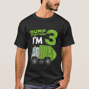 Kinder Müllwagen 3. Geburtstag Junge Müllwagen bis T-Shirt