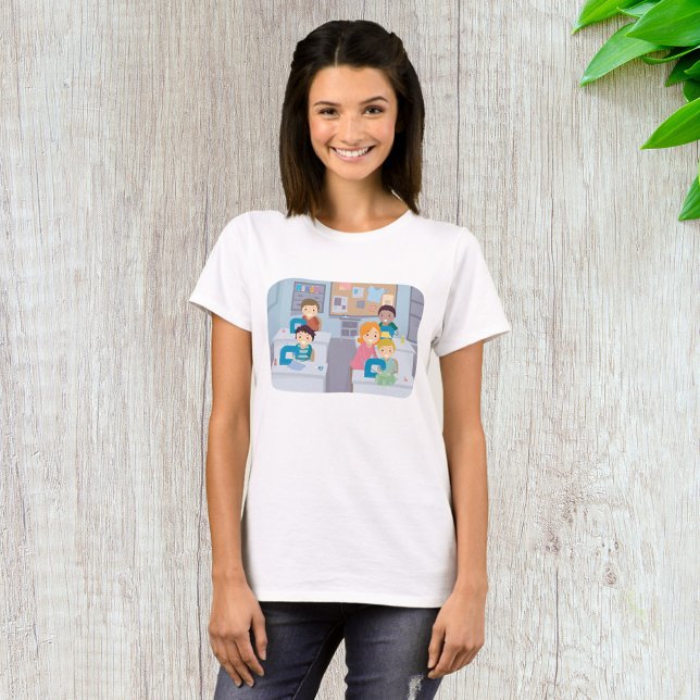 Kinder nähen Klasse Spaß beim Crafting und Lernen T-Shirt (Von Creator hochgeladen)