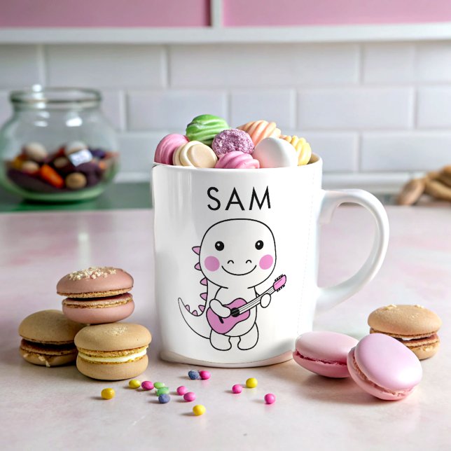 Kinder Name Personalisierter lustiger Abend Kaffeetasse (Von Creator hochgeladen)