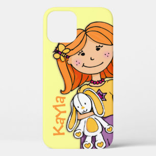 Kinder nennen Kayla iphone Mädchen cudle gelb Case-Mate iPhone Hülle