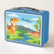 Kinder Niedlich Cartoon Dinosaurier School