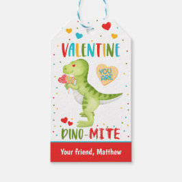 Kinder Niedlich Dinosaurier Valentines Dino-Mite K Geschenkanhänger