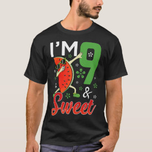 Kinder Niedlich Im Alter von 9 Jahren & Sweet Dabb T-Shirt