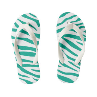 Kinder Niedlich Zebra Stripe Flip Flops