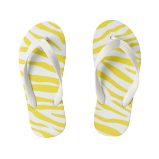 Kinder Niedlich Zebra Stripe Flip Flops
