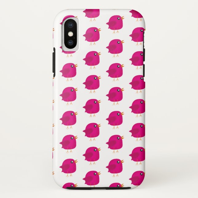 Kinder niedliche Birke Case-Mate iPhone Hülle (Rückseite)