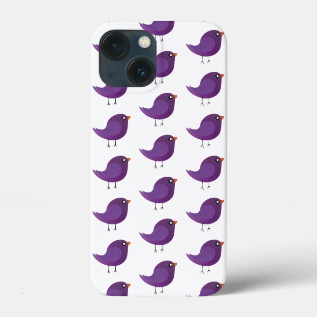 Kinder niedliche Birke Case-Mate iPhone Hülle (Rückseite)