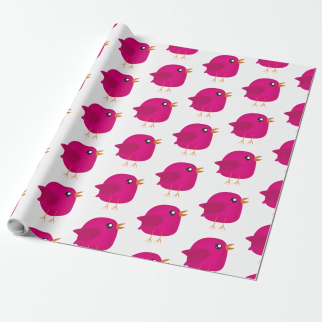 Kinder niedliche Birke Geschenkpapier (Ungerollt)