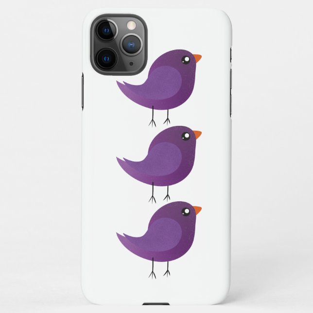 Kinder niedliche Birke iPhone Hülle (Rückseite)