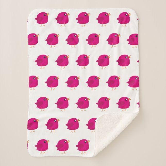 Kinder niedliche Birke Sherpadecke (Vorderseite)