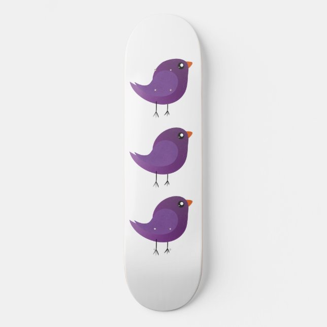 Kinder niedliche Birke Skateboard (Vorderseite)
