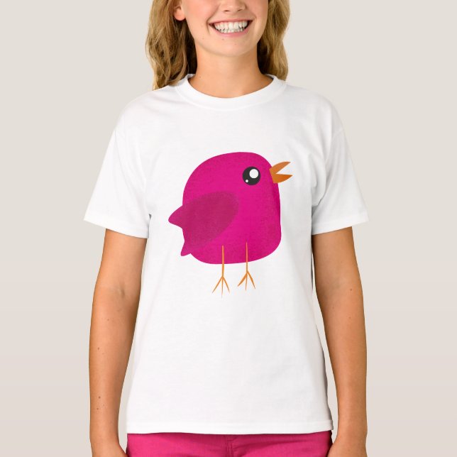 Kinder niedliche Birke T-Shirt (Vorderseite)