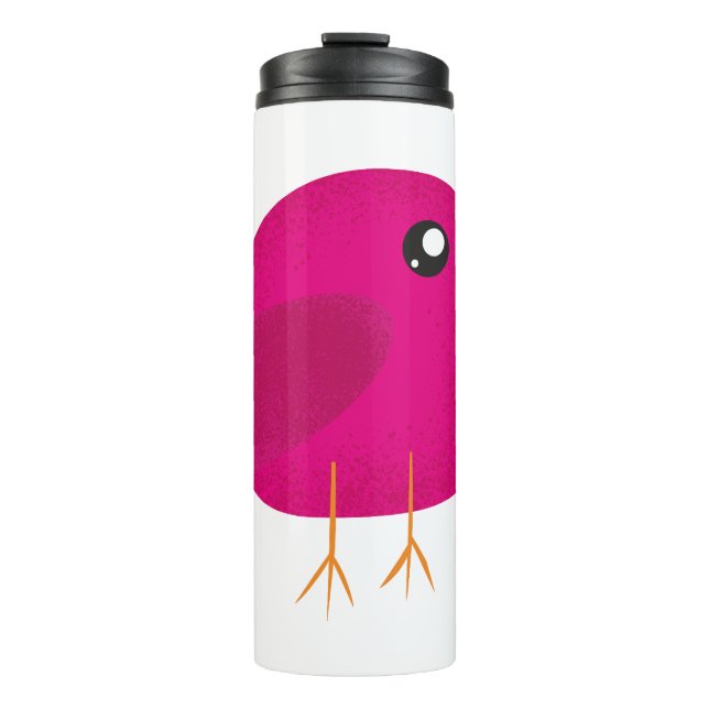 Kinder niedliche Birke Thermosbecher (Vorderseite)
