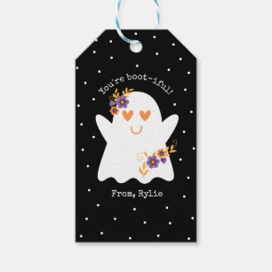Kinder Niedliche Halloween Ghost Geschenkanhänger