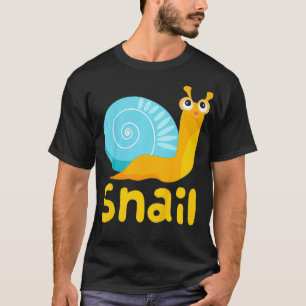 Kinder Niedliche Schnecke für Jungen Mädchen Schne T-Shirt