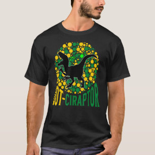 Kinder Niedlicher internationaler Dot Day Dinosaur T-Shirt