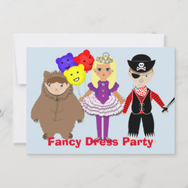 Kinder Niedliches Extravagantes Kleid ThemenParty Einladung