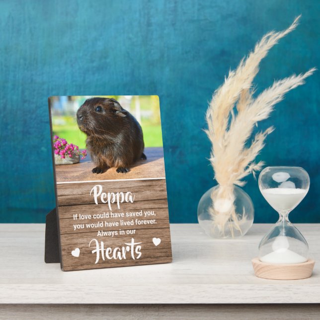 Kinder Niedliches Foto Pet Memorial Fotoplatte (Seite)