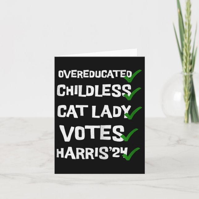 Kinder ohne Bildung, Frauen, die Kamala Ha wählen Karte (Vorderseite)