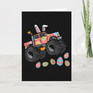 Kinder Ostern Monster Truck Hasenohren Eier Jagd T Karte