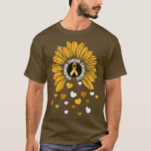 Kinder Pädiatrische Krebserkrankung Sonnenblumenkr T-Shirt