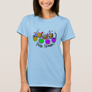 Kinder peds Krankenschwester 5 mit QRS Entwurf T-Shirt