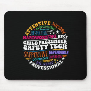 Kinder Penger Sicherheitstechniker Mousepad