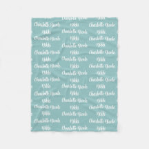 Kinder Personalisiert Fleece Blanket