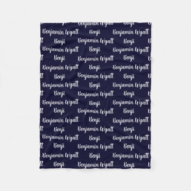 Kinder Personalisiert Fleece Blanket (Vorderseite)