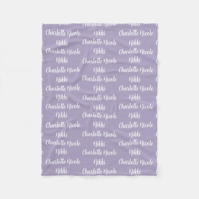 Kinder Personalisiert Fleece Blanket (Vorderseite)
